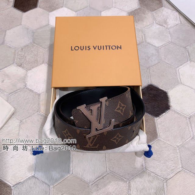 LV新款皮帶 路易威登高端男士腰帶 精緻手工繪邊  jjp1628